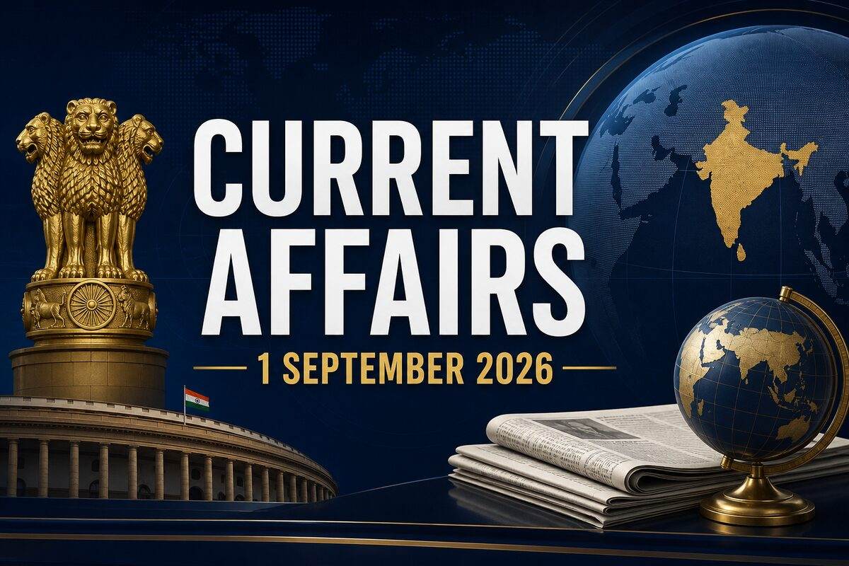 Current Affairs 1 September 2026: Semicon, IST, GDP